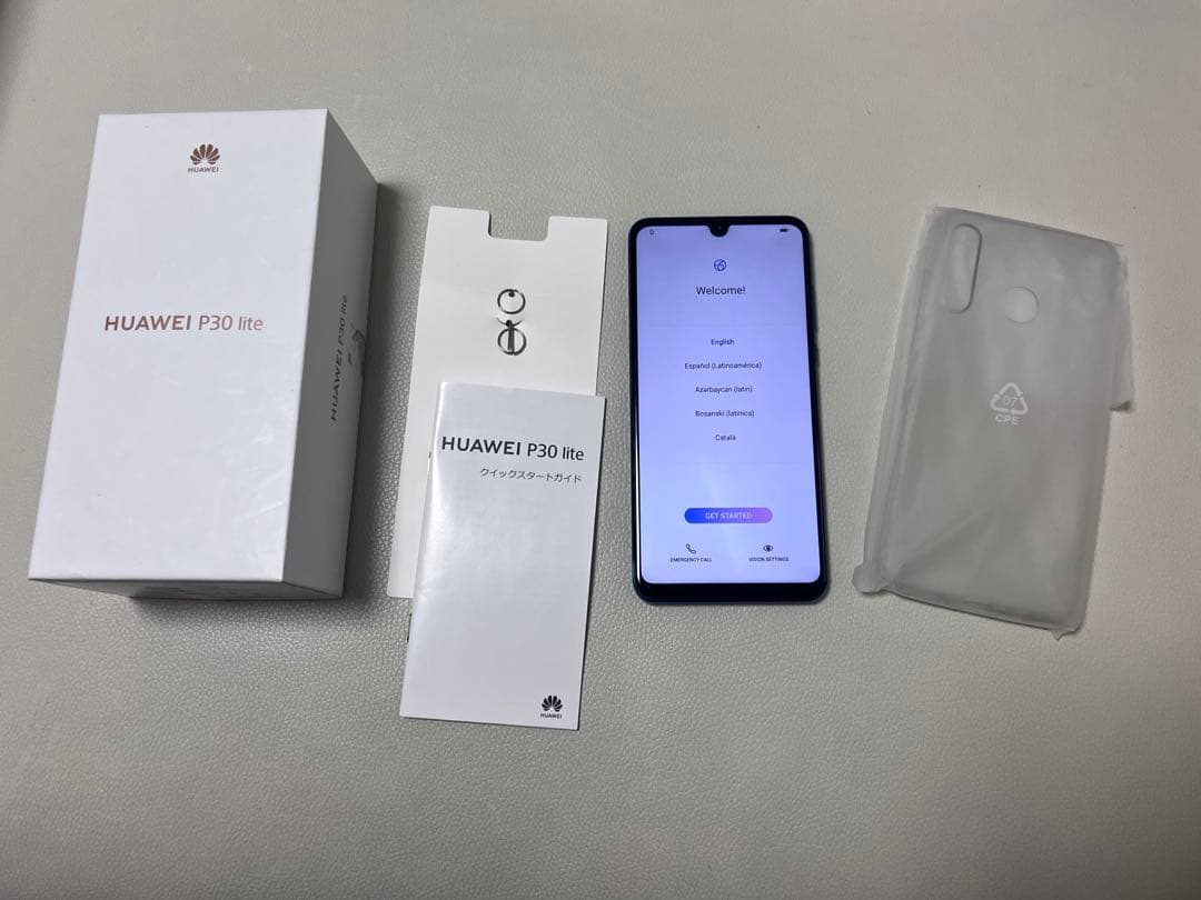 スマートフォン本体 HUAWEI Gradient Blue SIMFree ( unlocked)