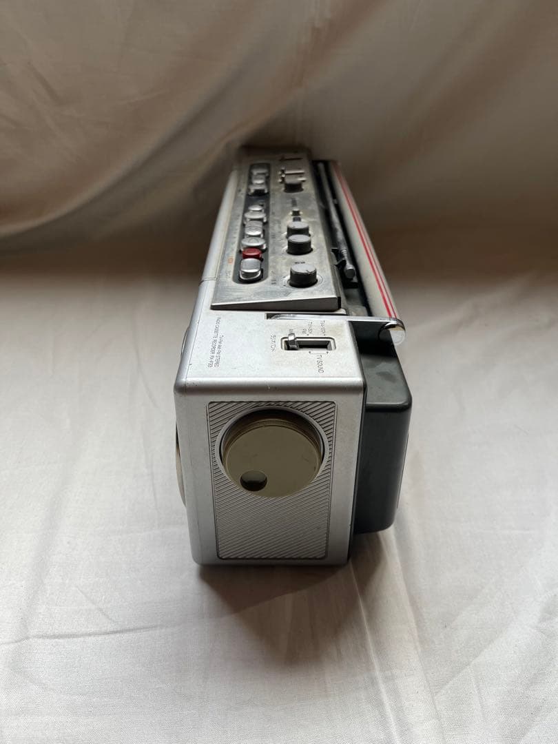 レトロ national ラジカセ ダブルカセット RX-F33 現状品