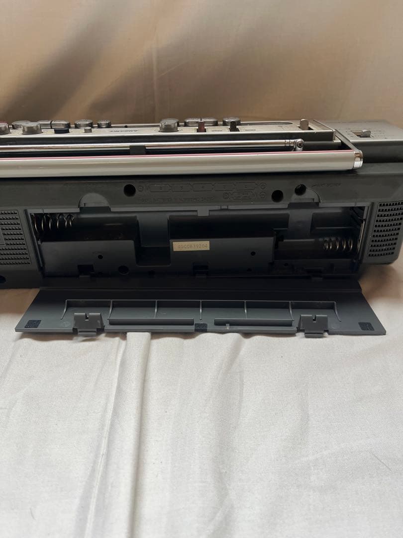 レトロ national ラジカセ ダブルカセット RX-F33 現状品