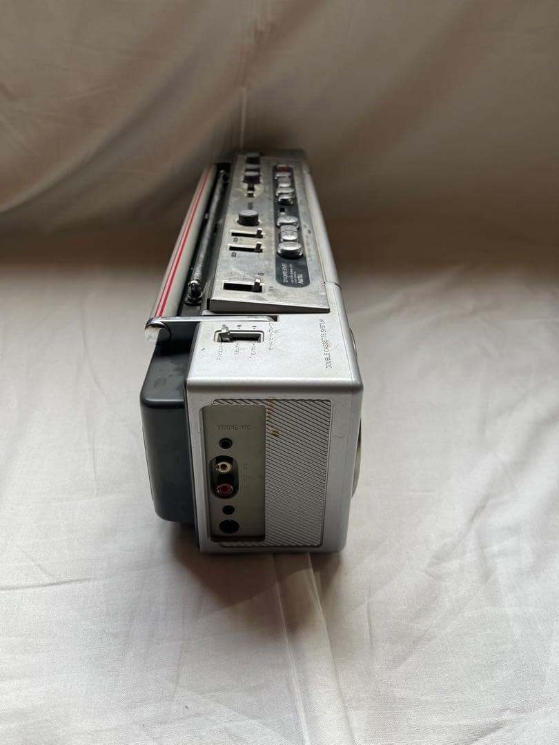 レトロ national ラジカセ ダブルカセット RX-F33 現状品