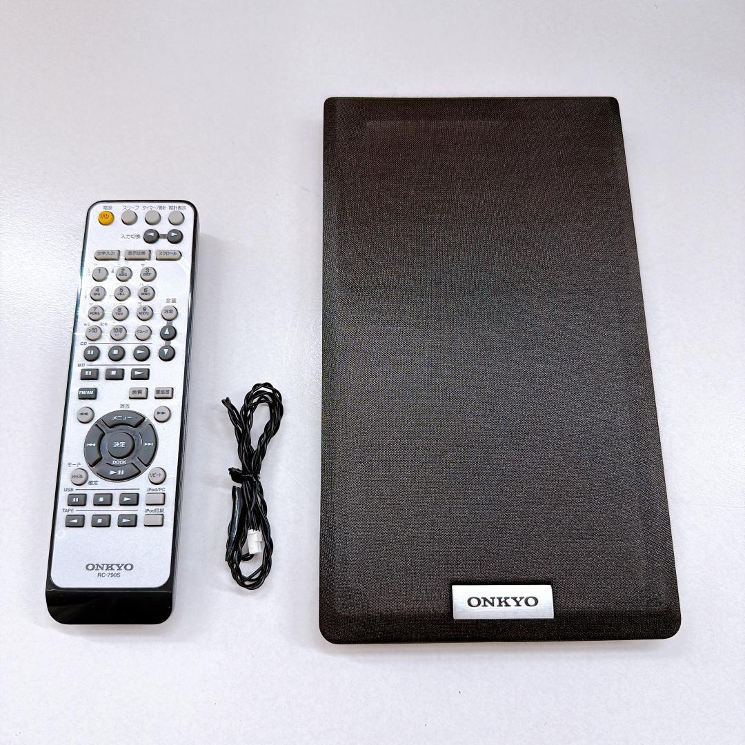 【美品】ONKYO FR-N7XX CD/MDコンポ ラジオ　オンキョー