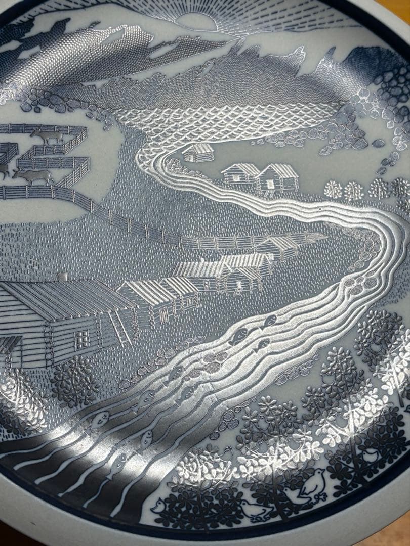 ARABIA ウオシッキネン アラビア社100周年記念プレート(101)