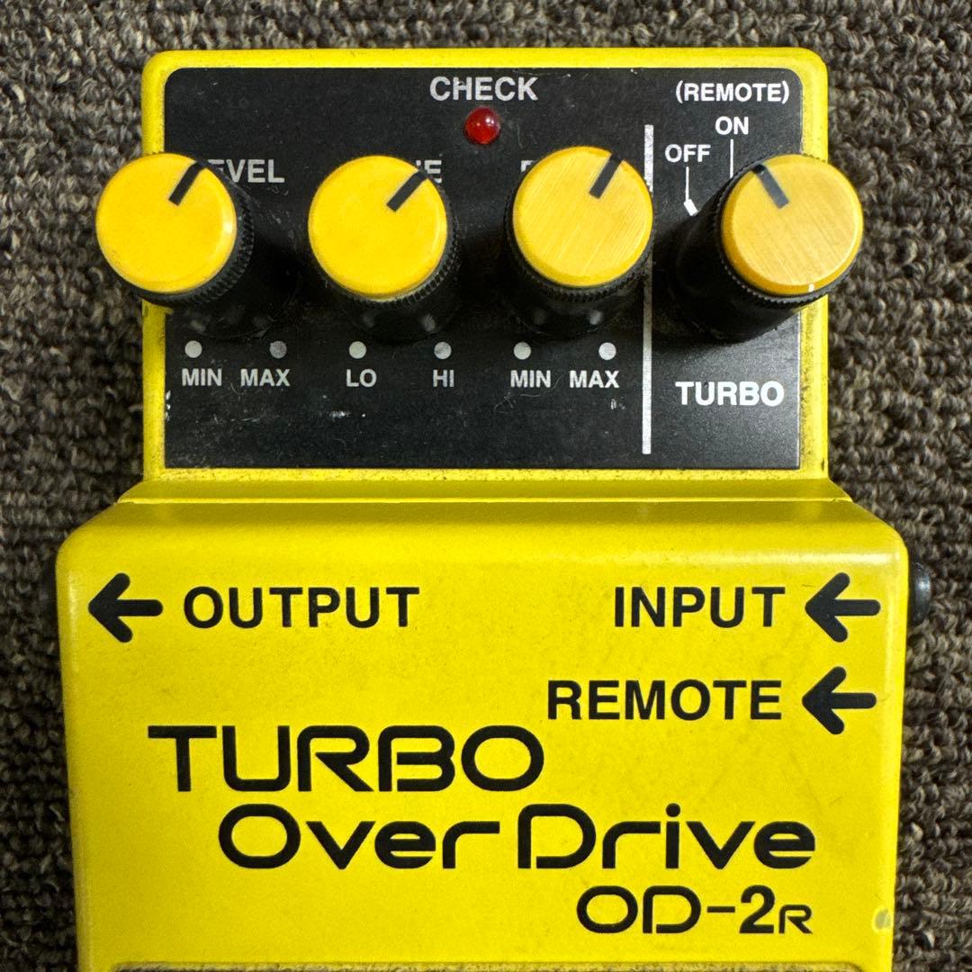 BOSS OD-2R TURBO Over Drive ギターエフェクター