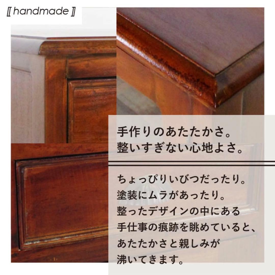 F 新品 アジアン キャビネット サイドボード 本棚 食器棚 飾り棚 天然木