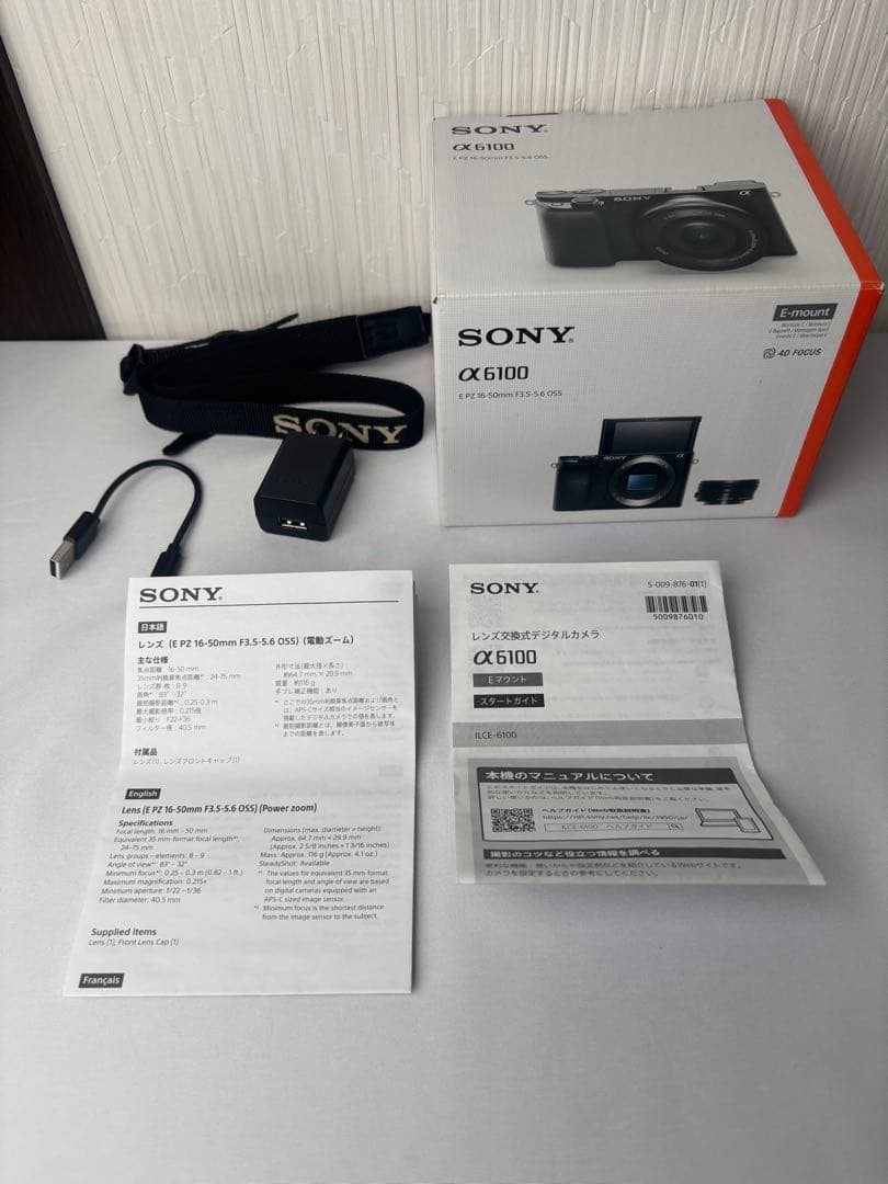 α6100 SONY ミラーレス一眼カメラセット