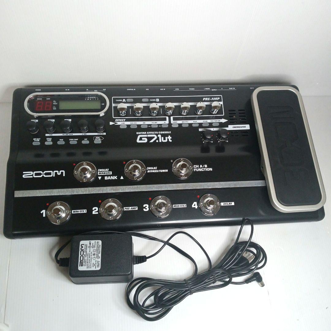 美品 動作品 ZOOM G7.1ut マルチエフェクター ズーム エフェクター