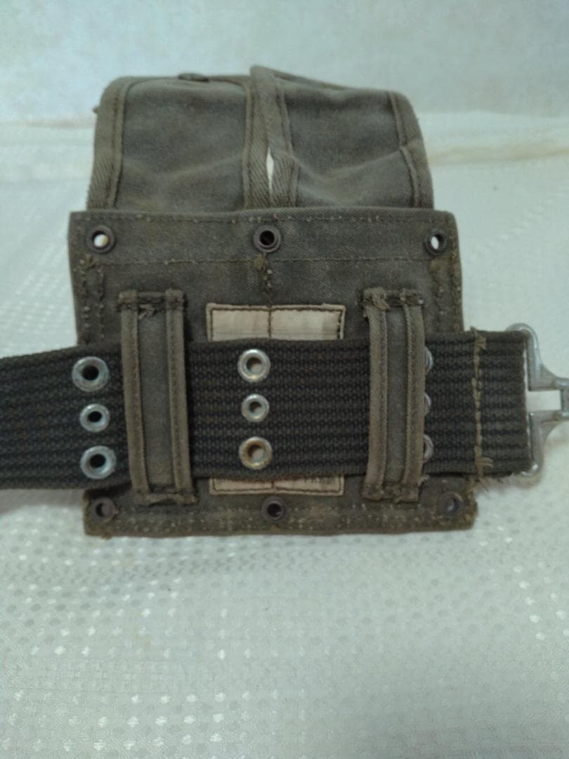 l*k様 ★自衛隊 M1ガーランド小銃弾納マガジンポーチ 昭和33年初期型 ★B