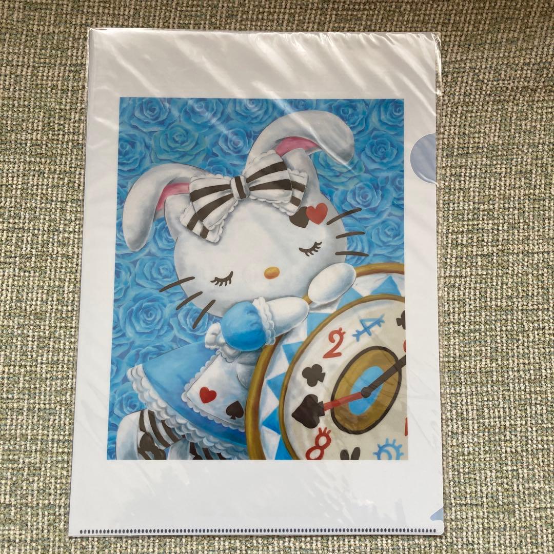 サンリオ　ハローキティ クリアファイル 6枚セット　青薔薇とアリス