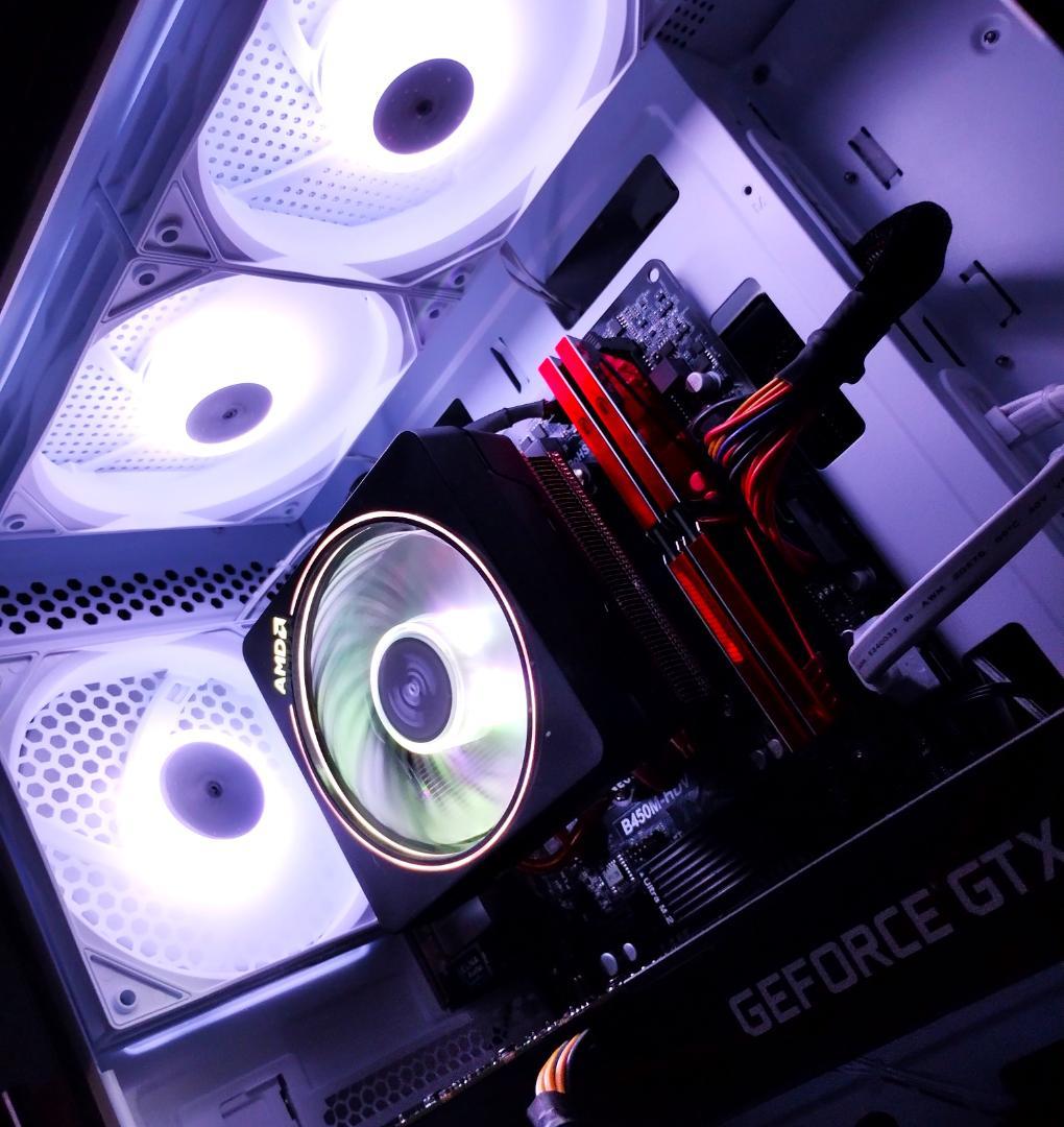 ゲーミングPC/Ryzen7 2700/GTX1660Super/メモリ16GB