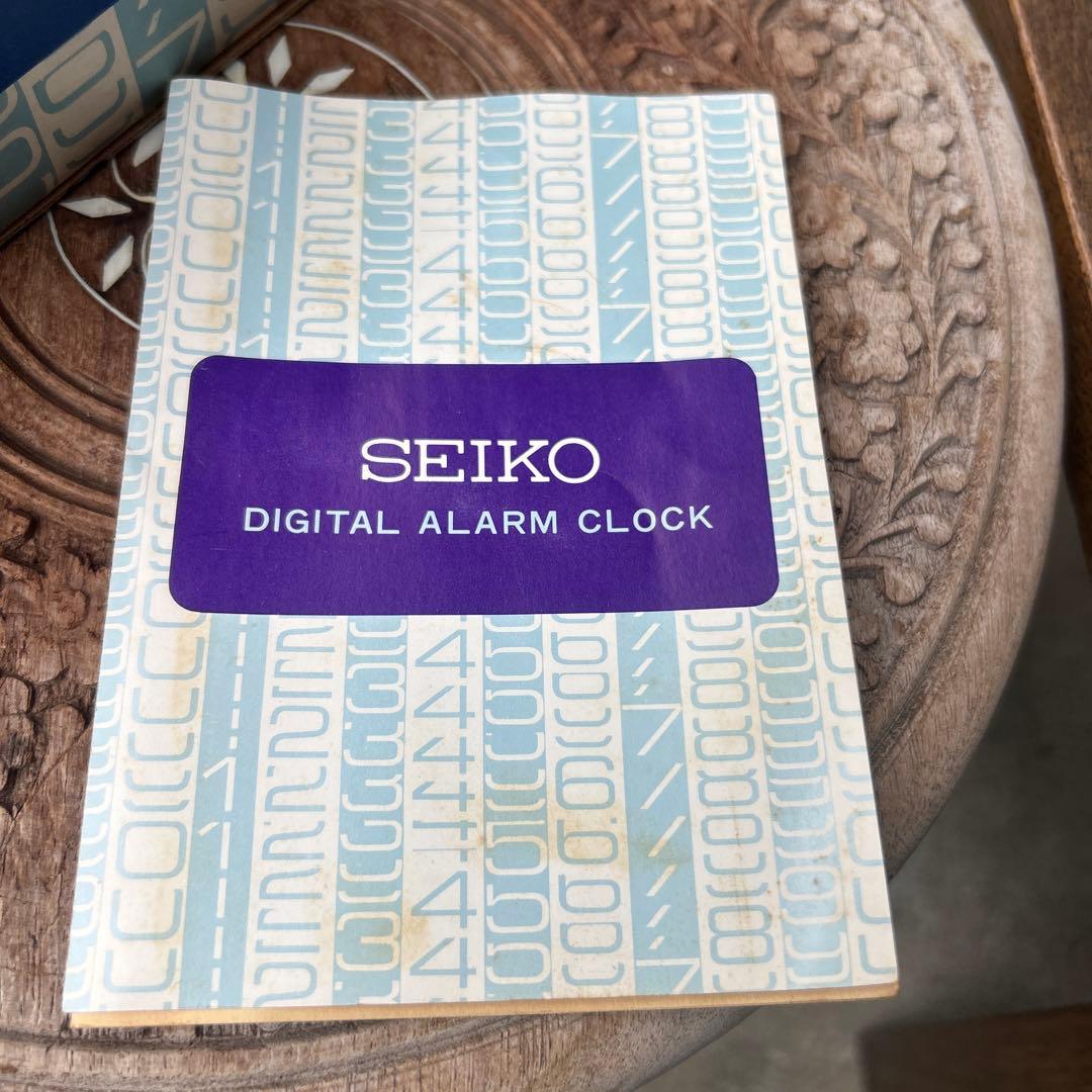 箱入 セイコー SDA-504C パタパタ時計 デジタルアラームクロック レトロ