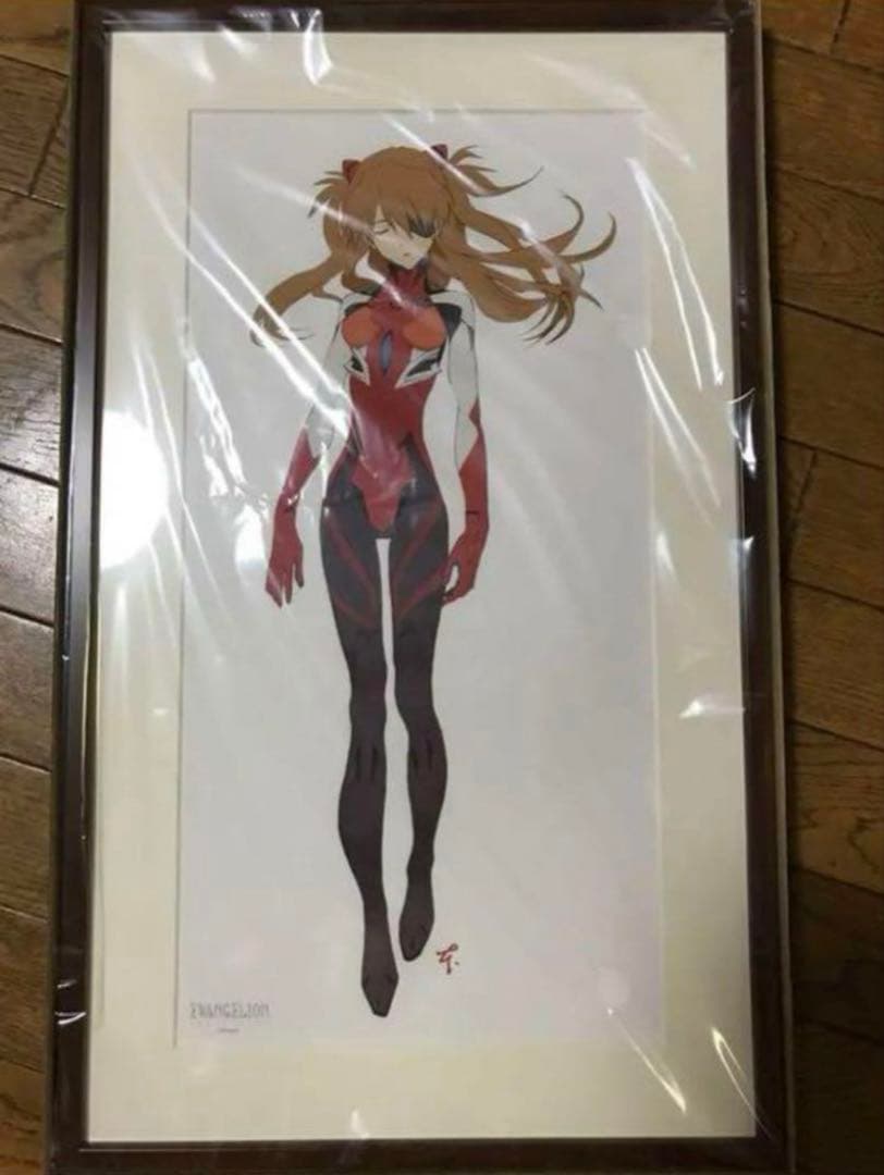 エヴァ展　複製原画　アスカ・ラングレー