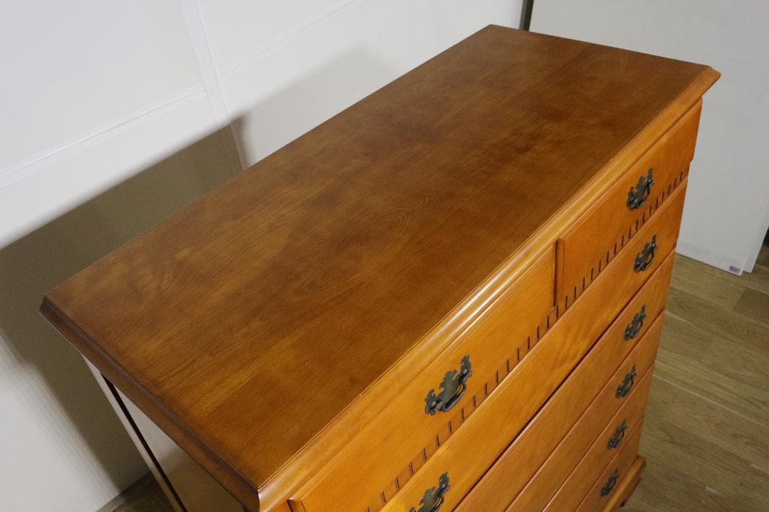 横浜ダニエル★６段チェスト★木製家具★