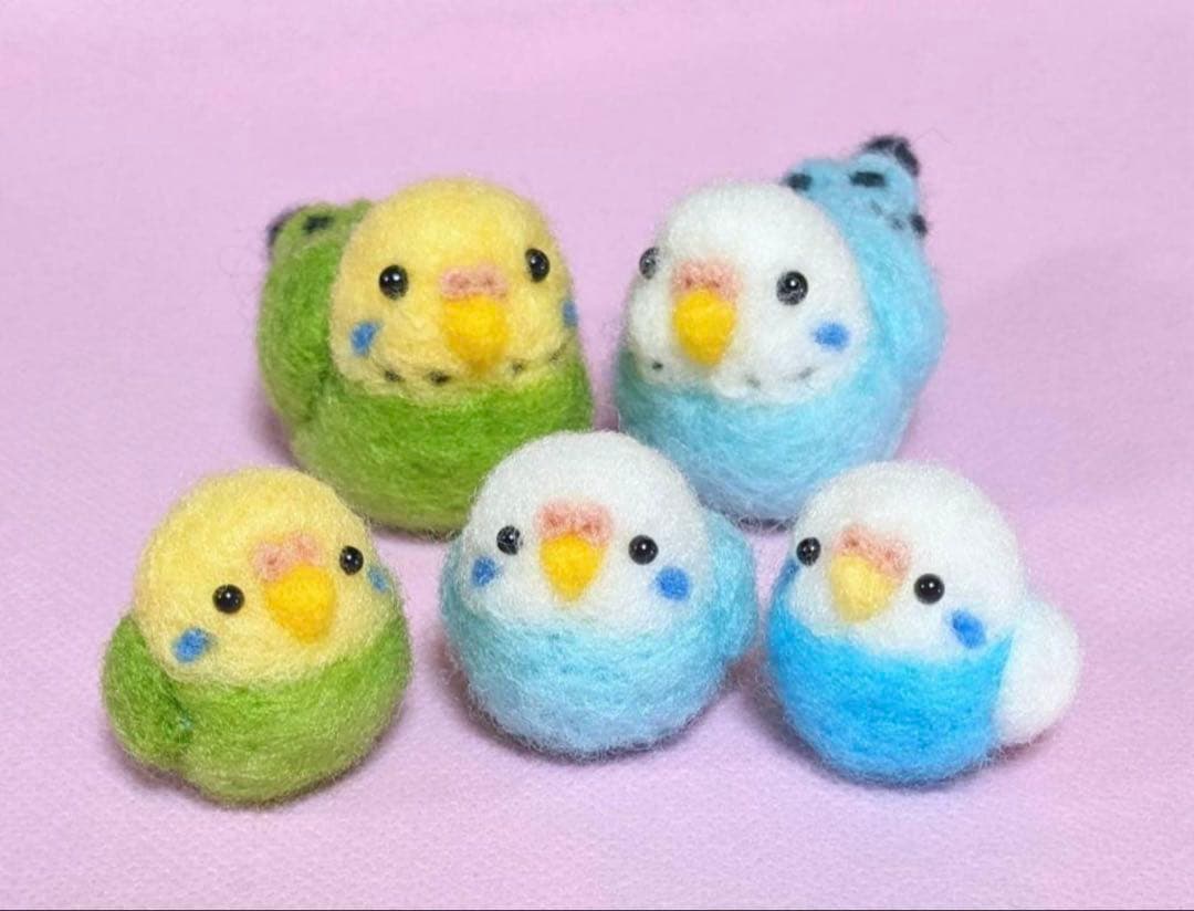 羊毛フェルト オーダーページ セキセイインコ 文鳥 スズメ 野鳥 その他
