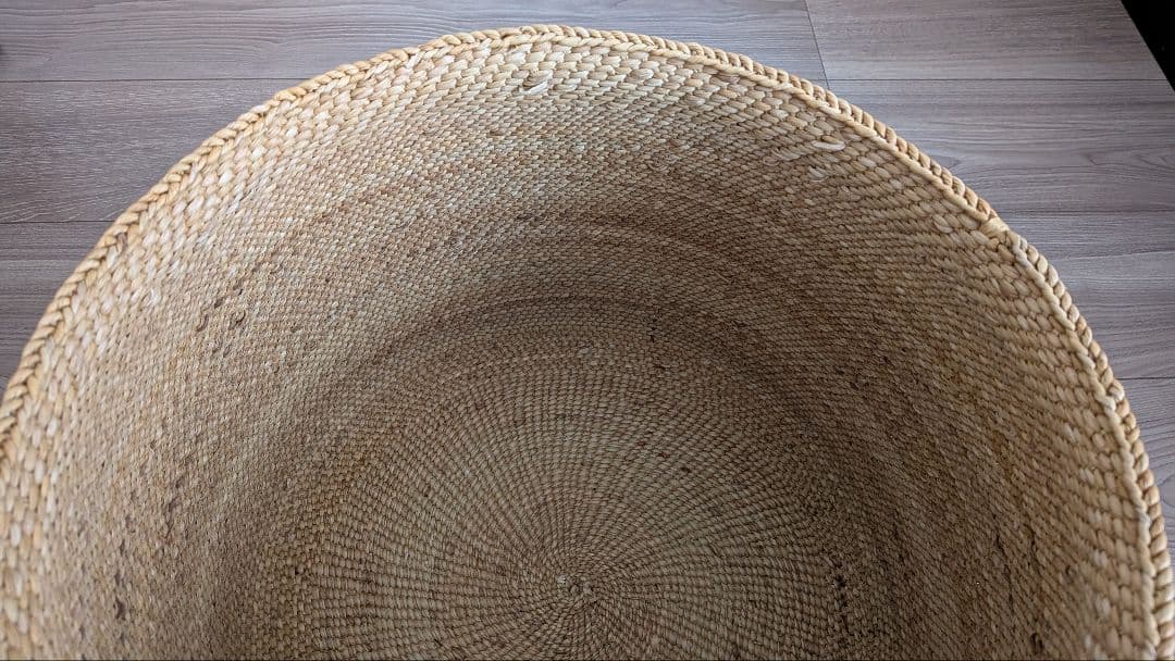 イリンガバスケットとフラニの平カゴアフリカ収納かご松野屋カゴアミドリ柳行李イケア