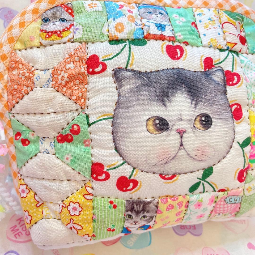 コヤンイサムチョン☆大容量☆パッチワークポーチ ハンドメイド