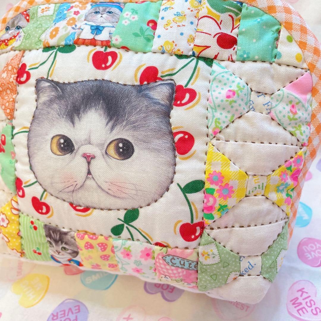 コヤンイサムチョン☆大容量☆パッチワークポーチ ハンドメイド