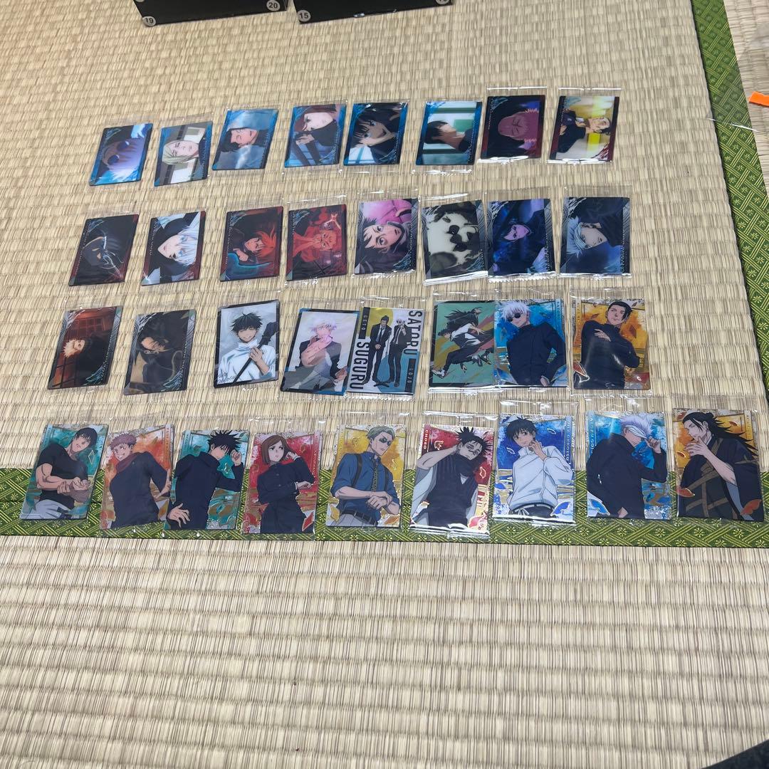 呪術廻戦 ウエハースカード 0 1 2 3 4 5 特別弾 フルコンプ オマケ付