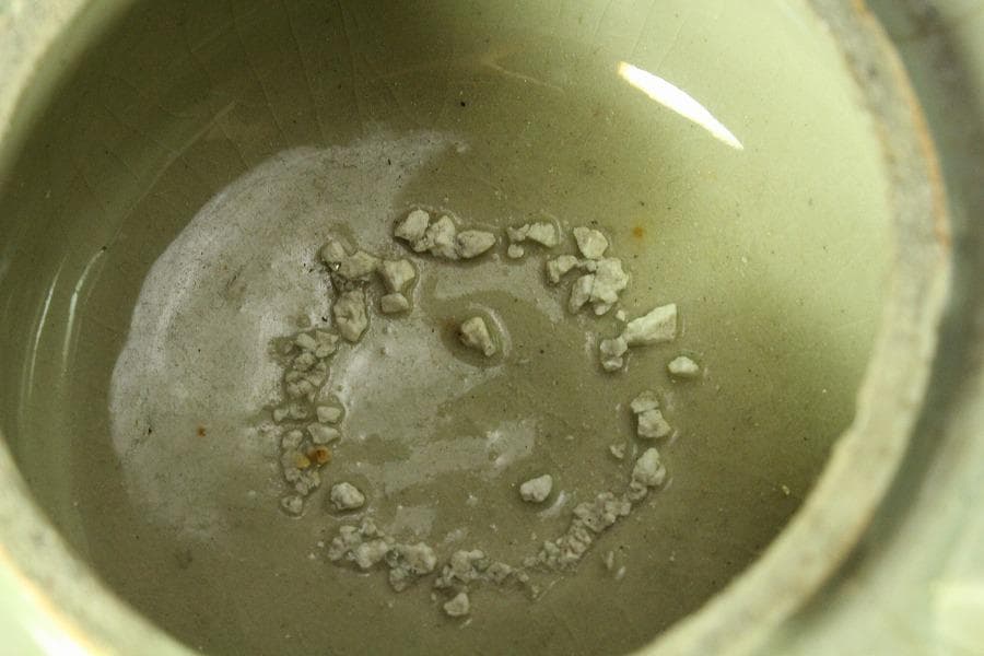 李朝 白磁 香炉(K-YC655)