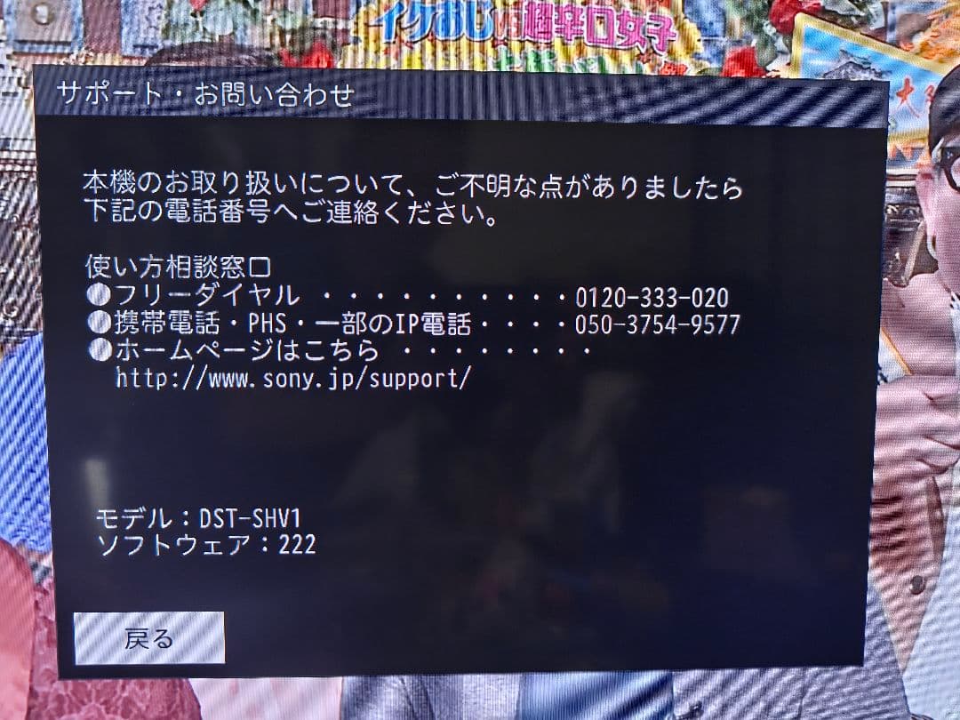 （最安値）【美品】SONY 4Kチューナー DST-SHV1