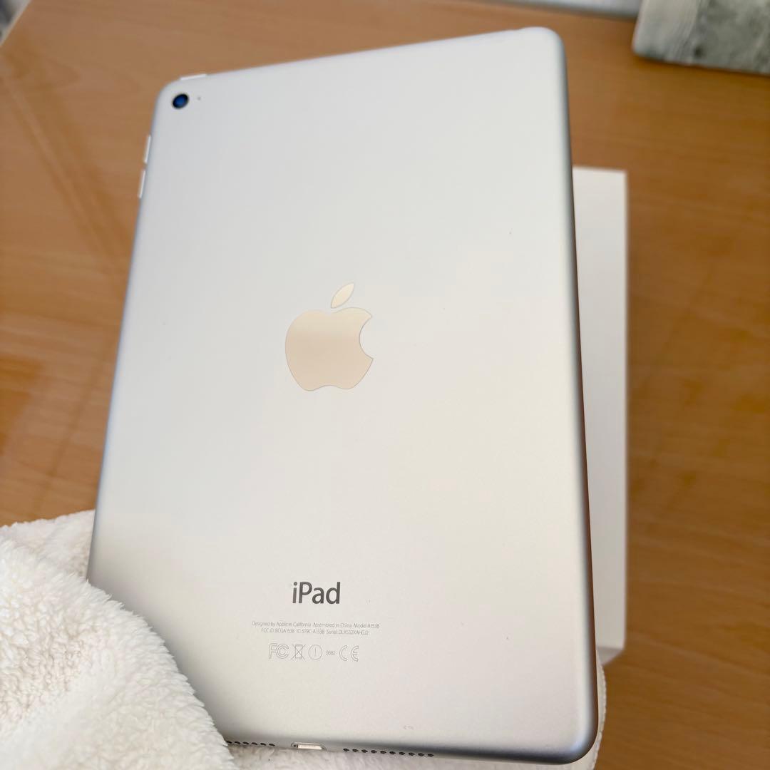 【美品】apple iPad mini4 箱付き 充電器 コード付　32GB