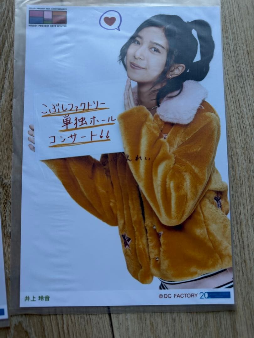 Juice=Juice 井上玲音　日付入りA5ワイド　日替わり写真　17枚セット