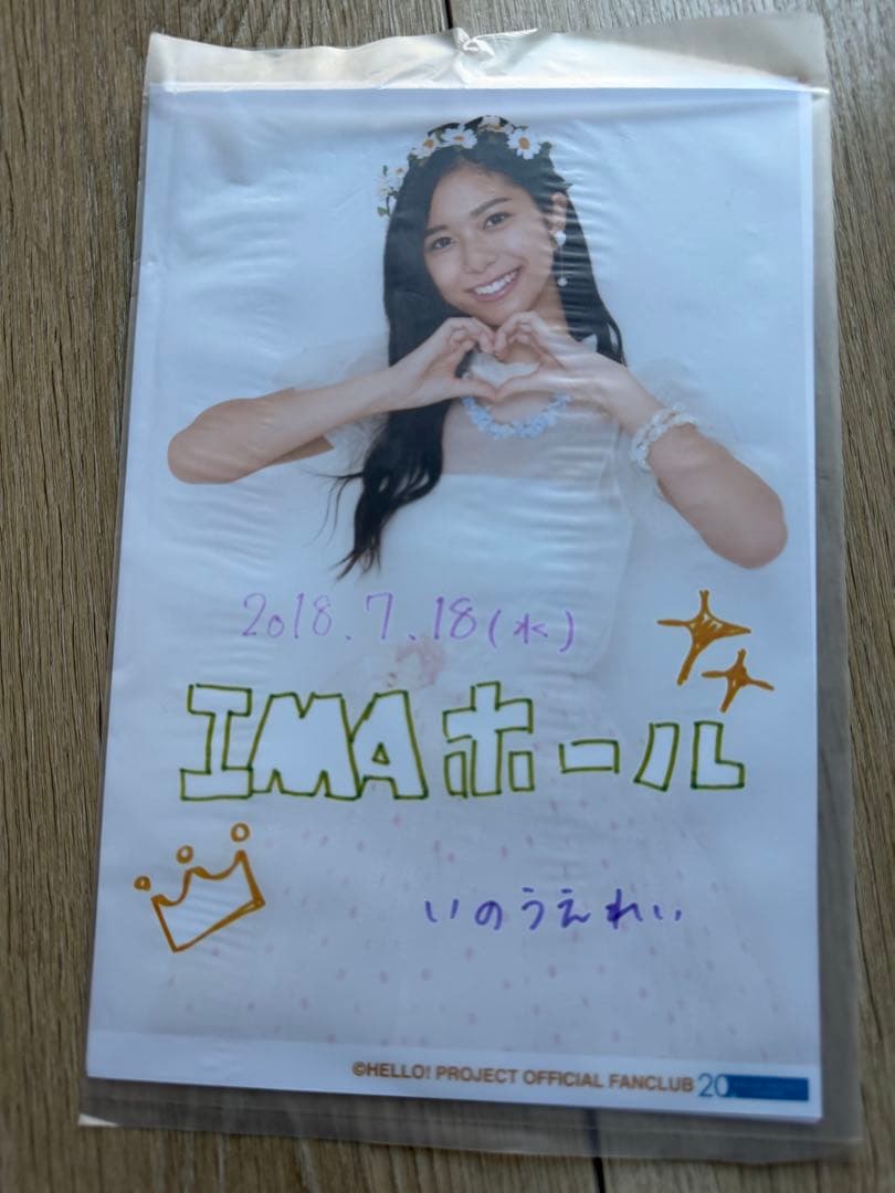 Juice=Juice 井上玲音　日付入りA5ワイド　日替わり写真　17枚セット