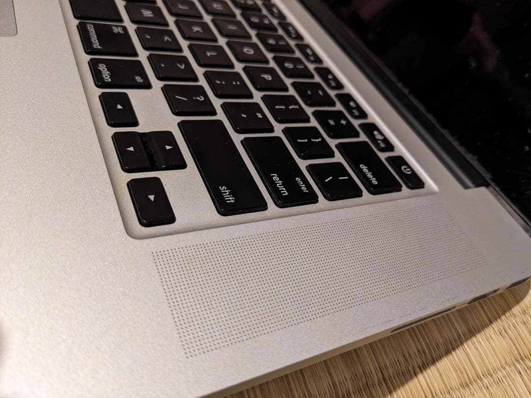 MacBook Pro A1398 SSD 2TB 16GB 15インチUS