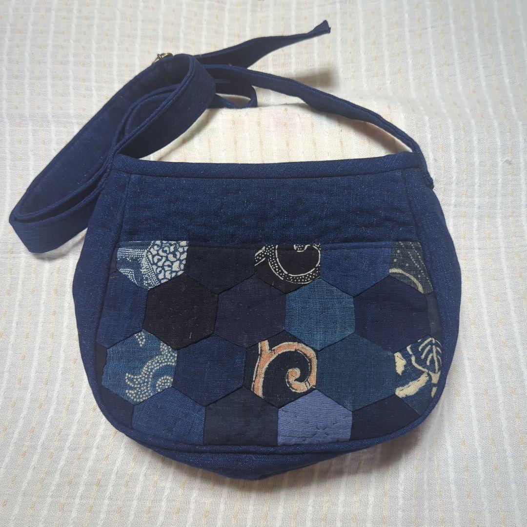 ♡古布パッチワーク♡ハンドメイド♡ショルダーバック♡おまけ付き♡