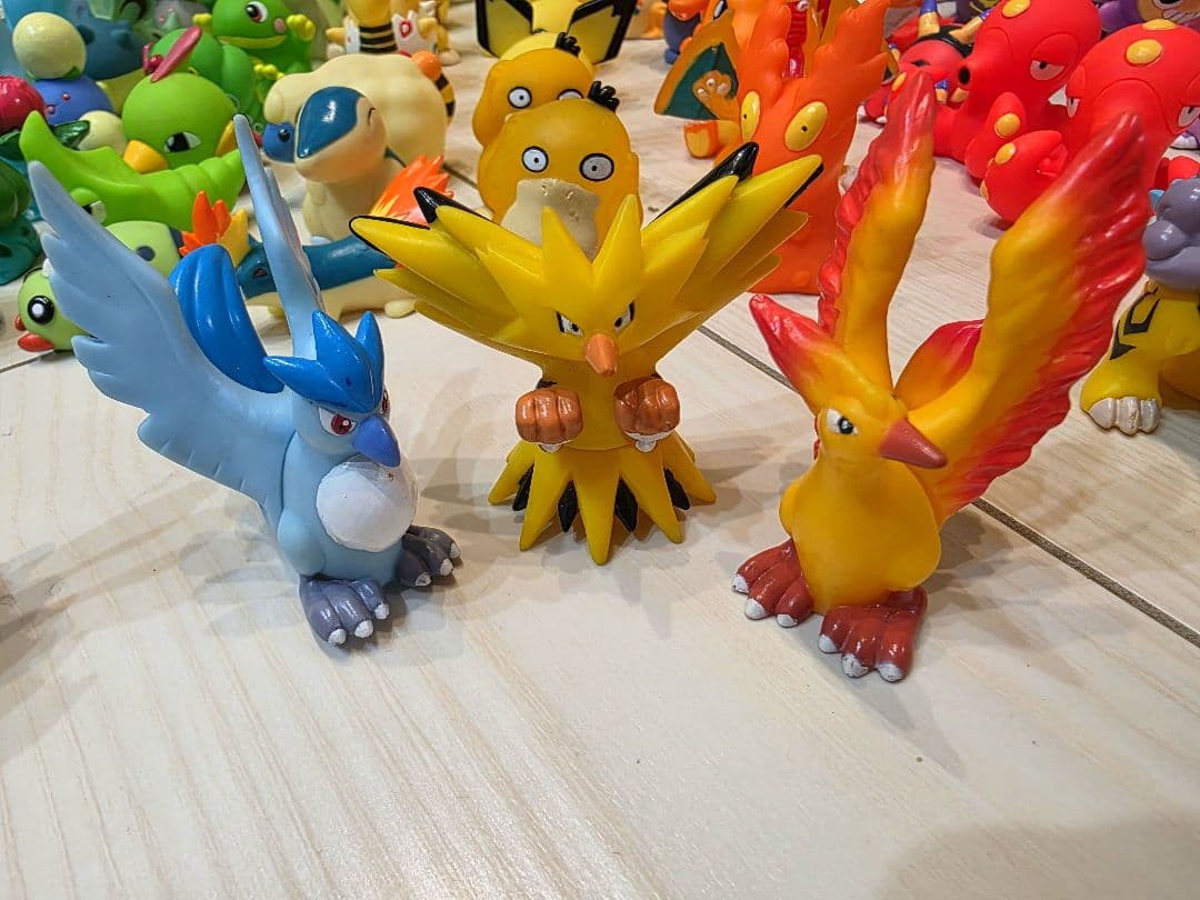 ポケモン 指人形 まとめ売り 162体 伝説 クリア複数 当時物 希少