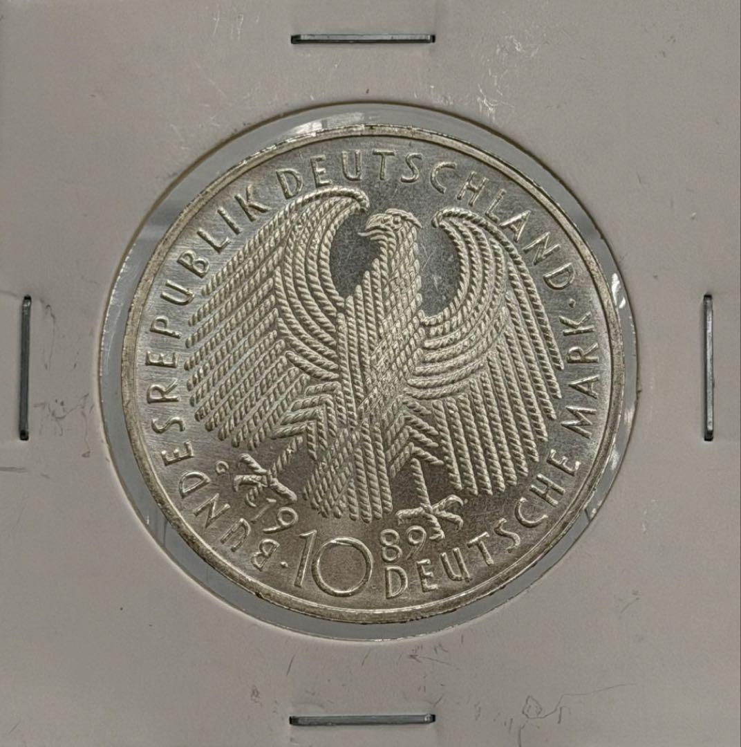 1989年ドイツ連邦共和国建国40周年10マルク記念銀貨 ハイグレード