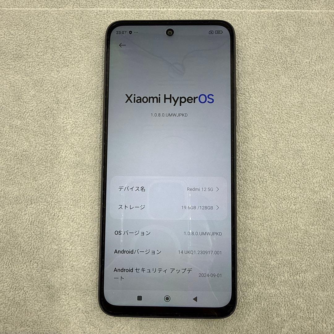 Redmi 12 5G 128GB XIG03 スマートフォン
