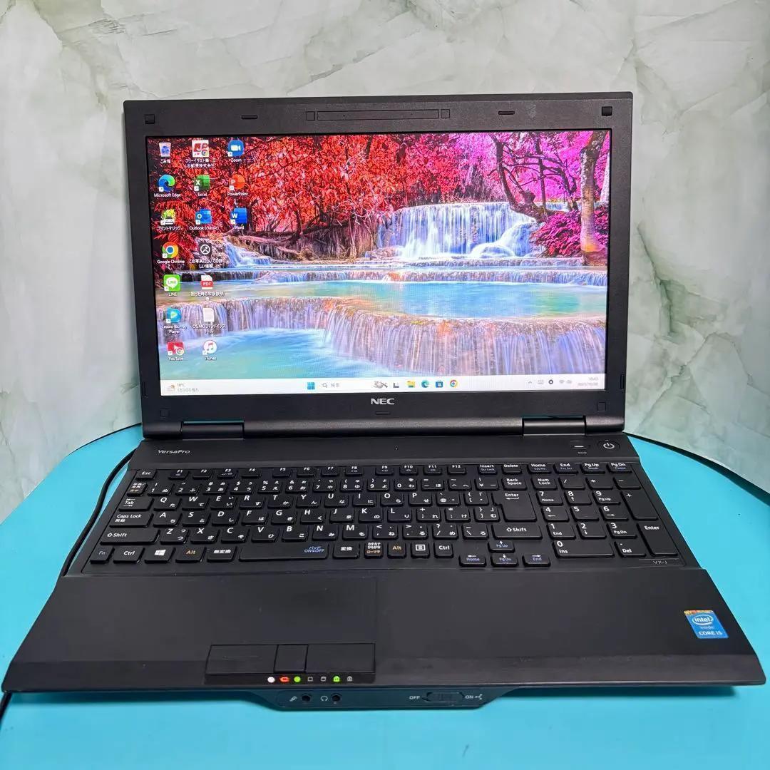 【限定SALE‼】【Office付】NECノートPCi5★メモリ8G★新品SSD