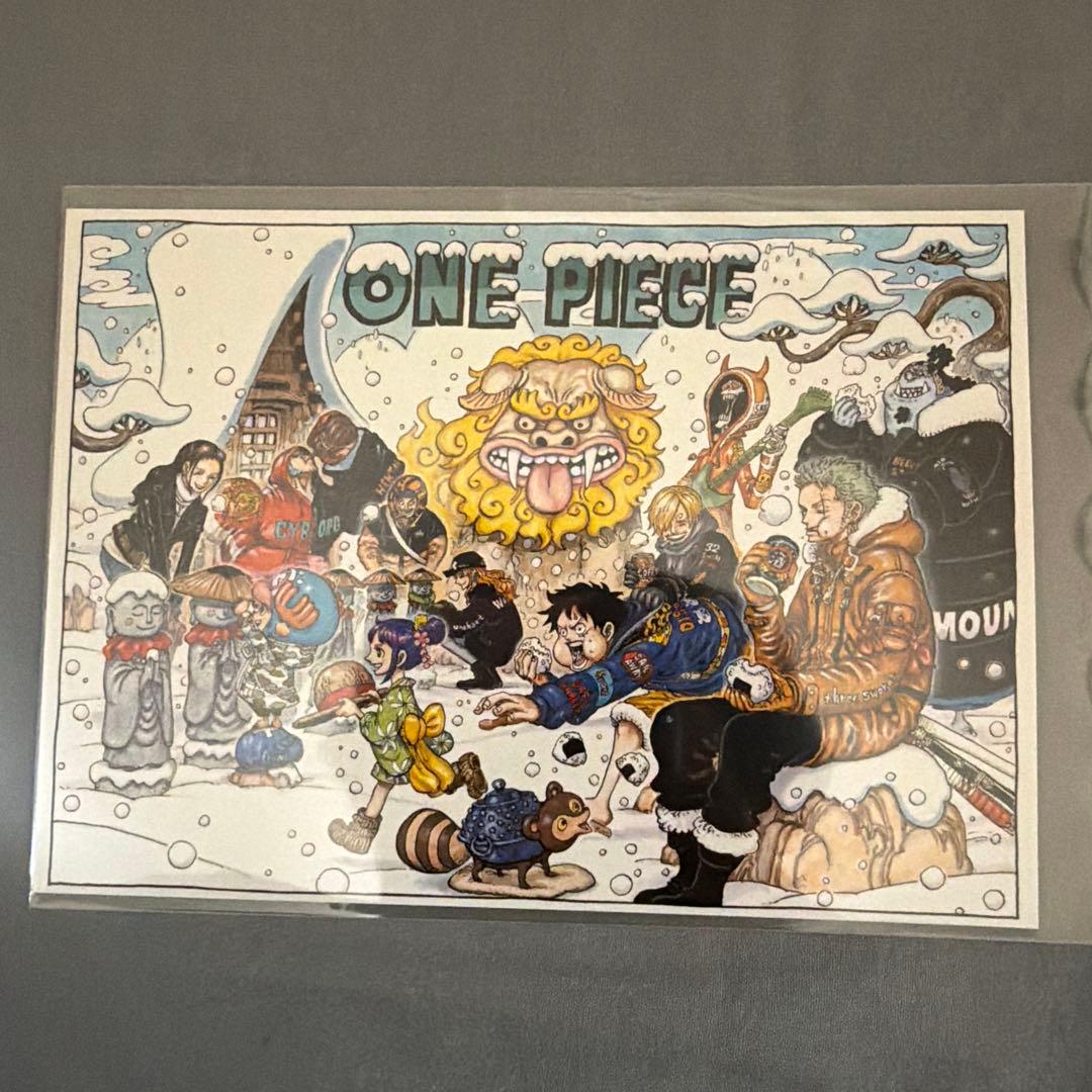 ONE PIECE シーズンズポストカード15枚セット