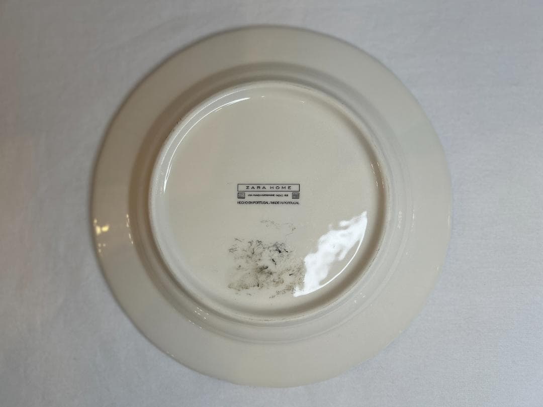 ZARA フローラル アースンウェア プレートセット 花柄 食器 ブルー