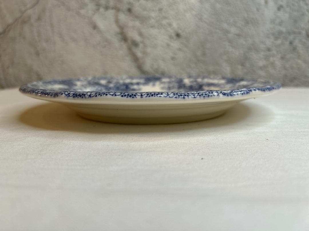 ZARA フローラル アースンウェア プレートセット 花柄 食器 ブルー