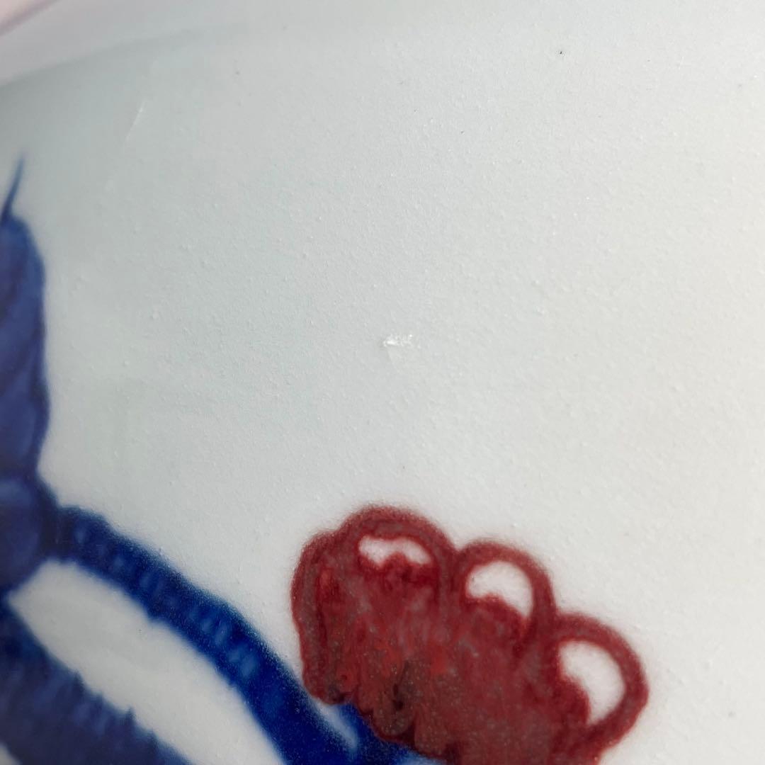 中国 美術 工芸 花瓶 天球瓶 大清康熙年製 款