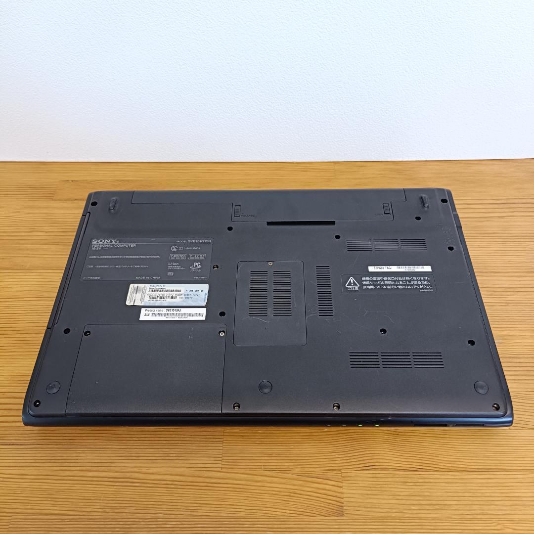 VAIO i7 ノートパソコン SSD メモリ16GB Windows11 美品