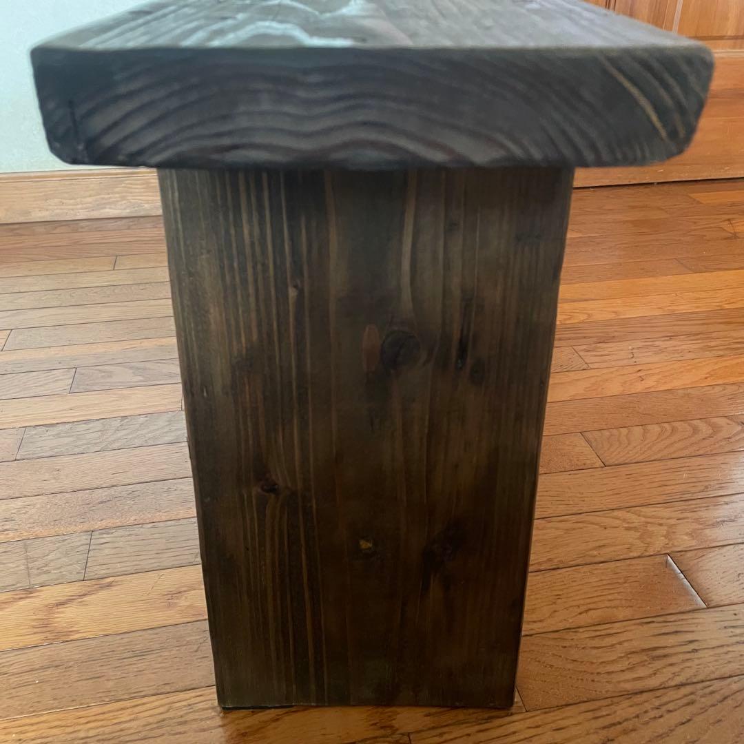 アンティーク調(^^)古材 80cm ベンチ ロング