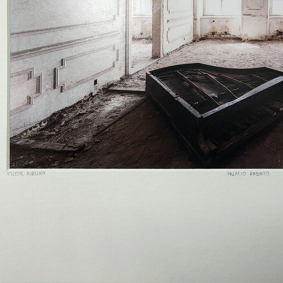 【Aurélien Villette】写真作品　額装　廃墟　フランス