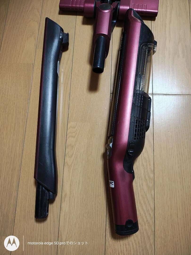 シャーク★コードレスクリーナー★CS200JRD★バッテリー新品と同等★1