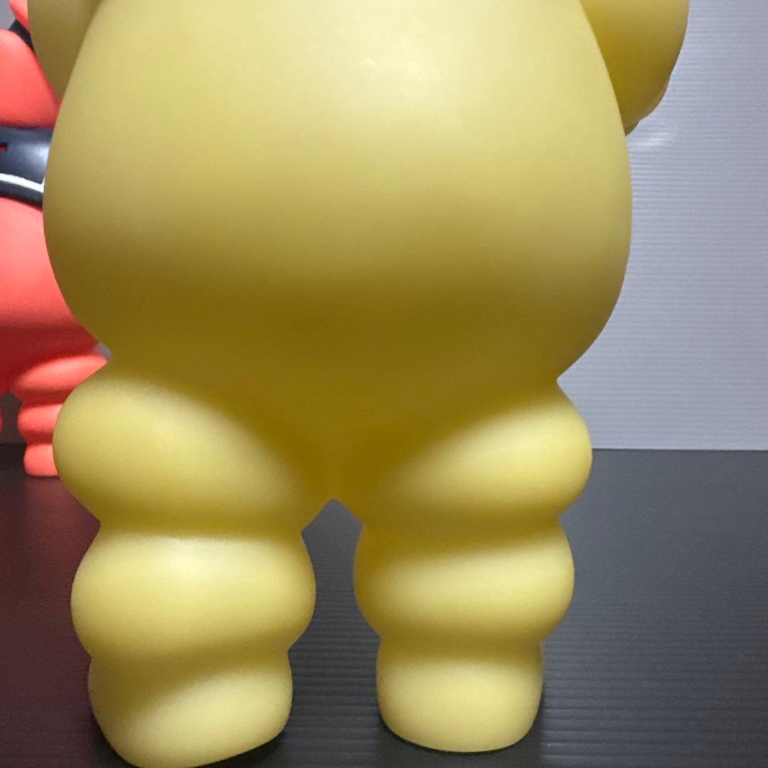 ゴーストバスターズマシュマロマンソフビ貯金箱2怒りの赤ver ノーマル蓄光ver