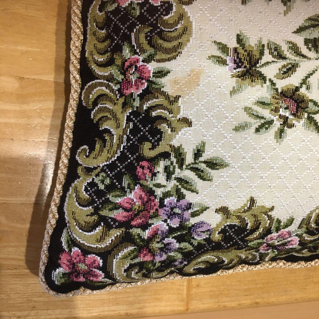 東洋羽毛　ゴブラン織りクッション　 5個セット