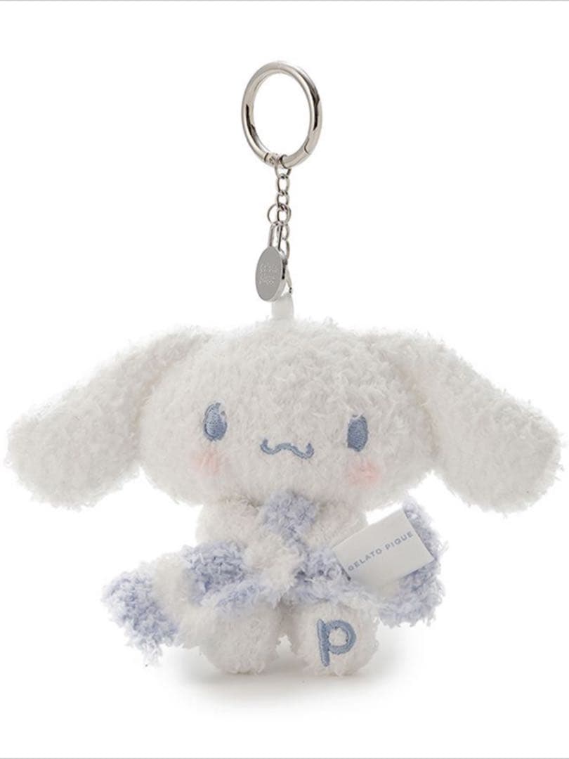 サンリオハウスジェラートピケ　 シナモン　ぬいぐるみ　ベビモコキーチャーム
