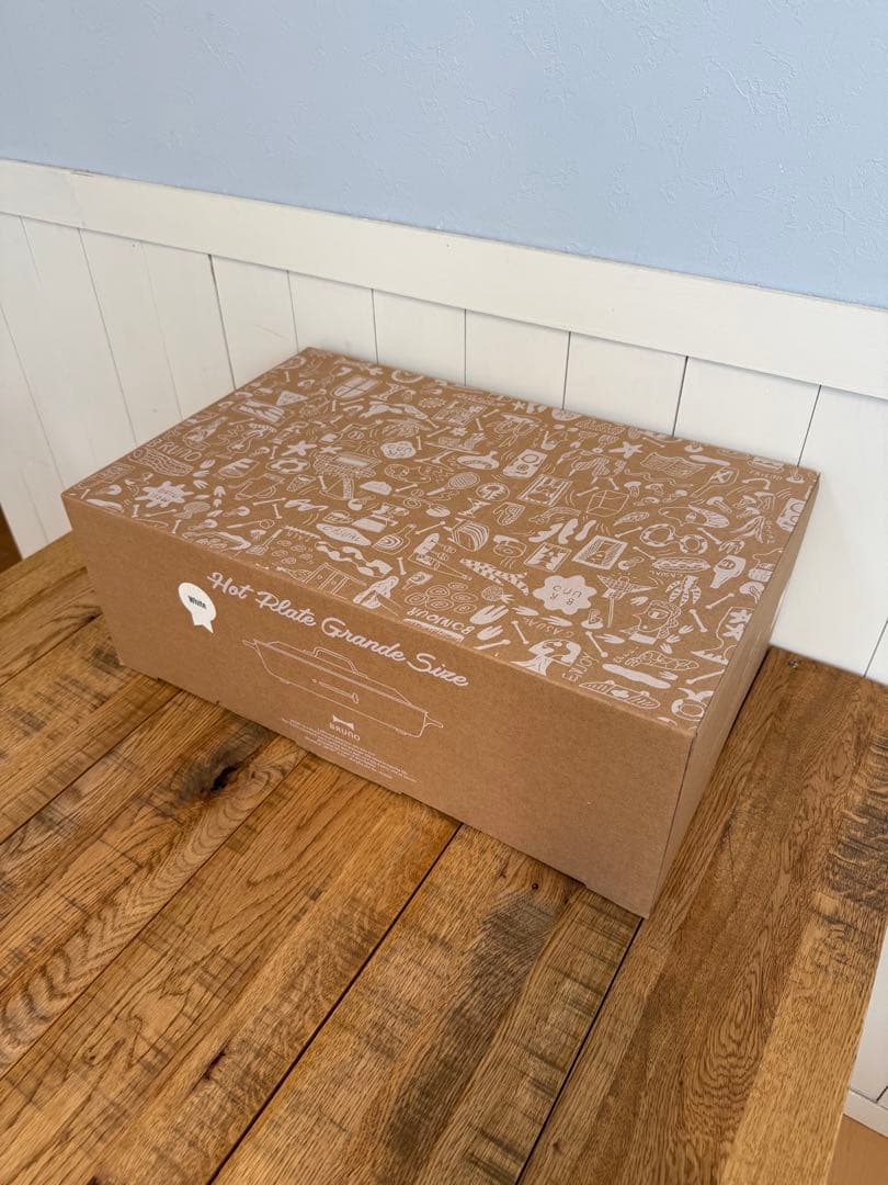 新品　BRUNO ホットプレートグランデサイズ ホワイト