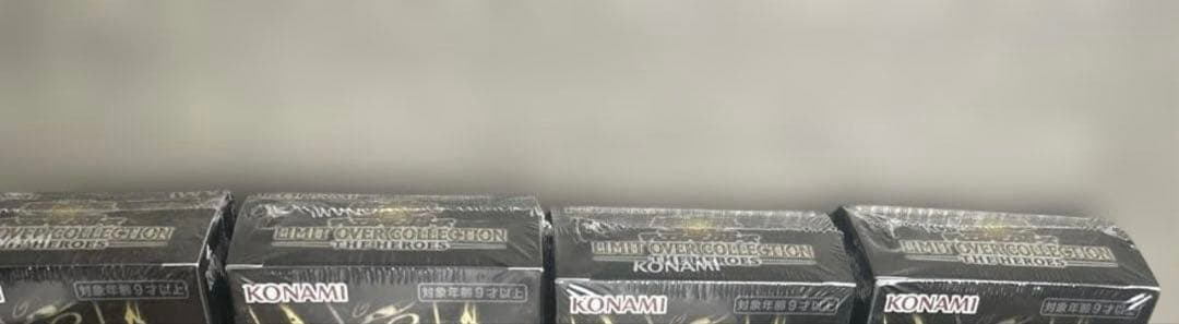 【遊戯王】リミットオーバーコレクション 4BOX シュリンク・プロモ付