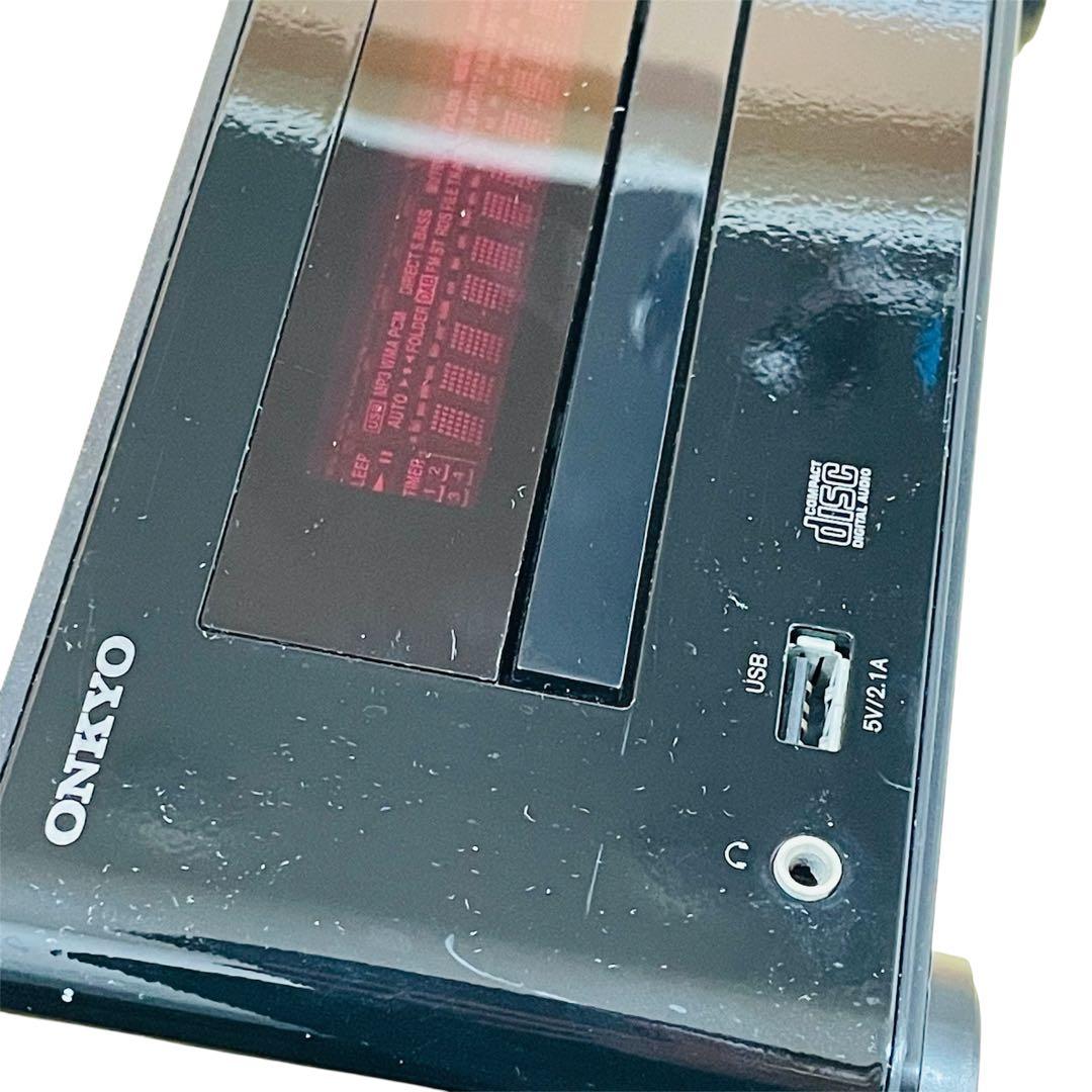 ONKYO オンキョー CR-U1X CDミニコンポ スピーカー リモコン付