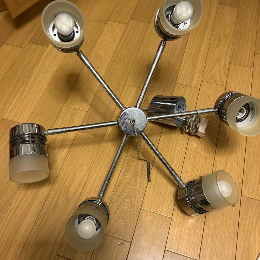 モダン シーリングライト シルバー