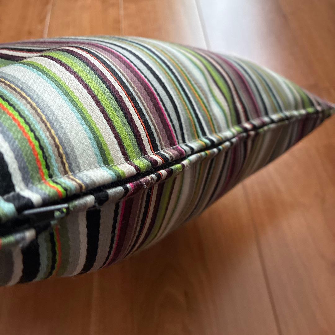 ケ*ツ様 美品　ポールスミス　クッション　インテリア　クッションカバー　フェザー