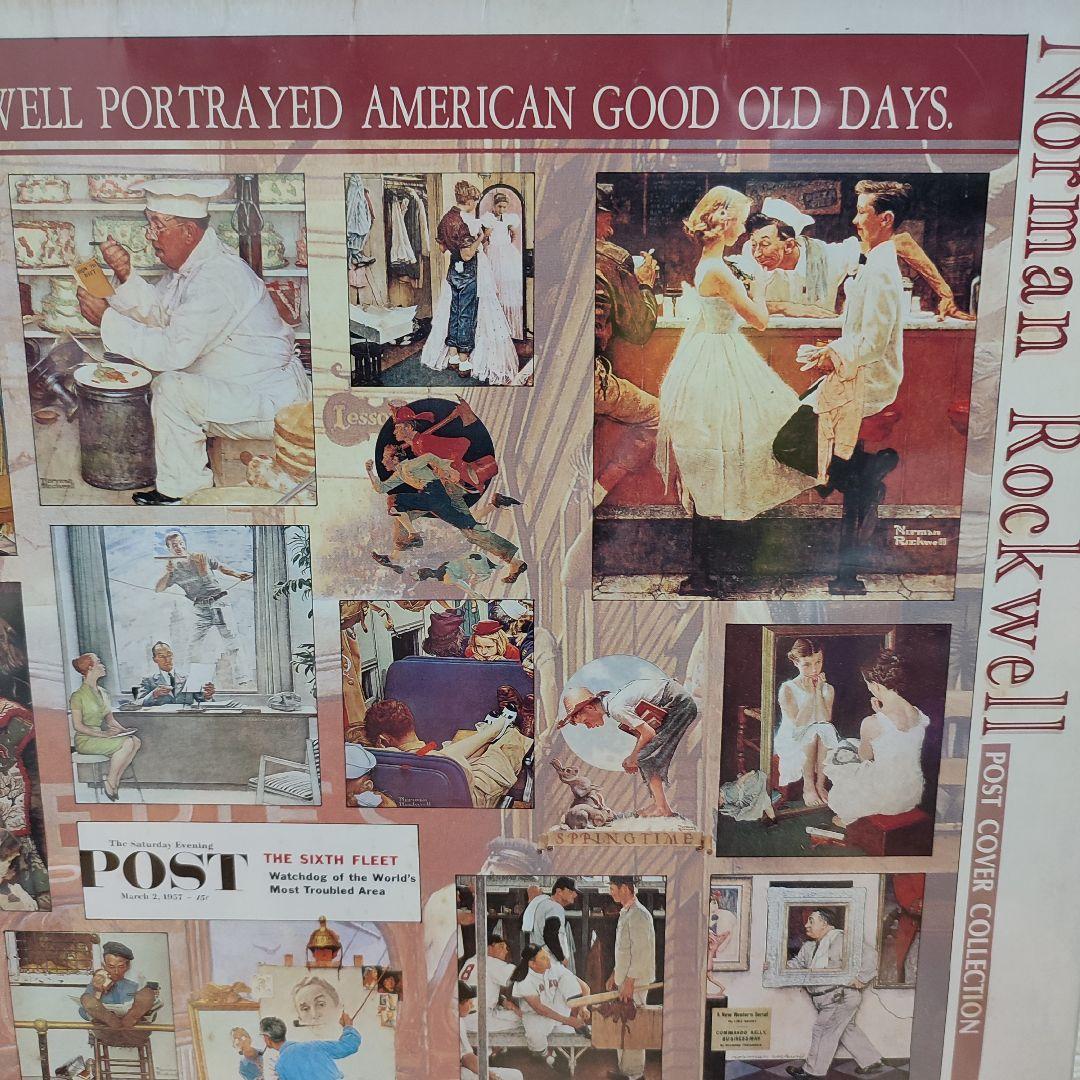 ノーマン・ロックウェル　ポストカバーコレクション　ジグソーパズル　1000ピース