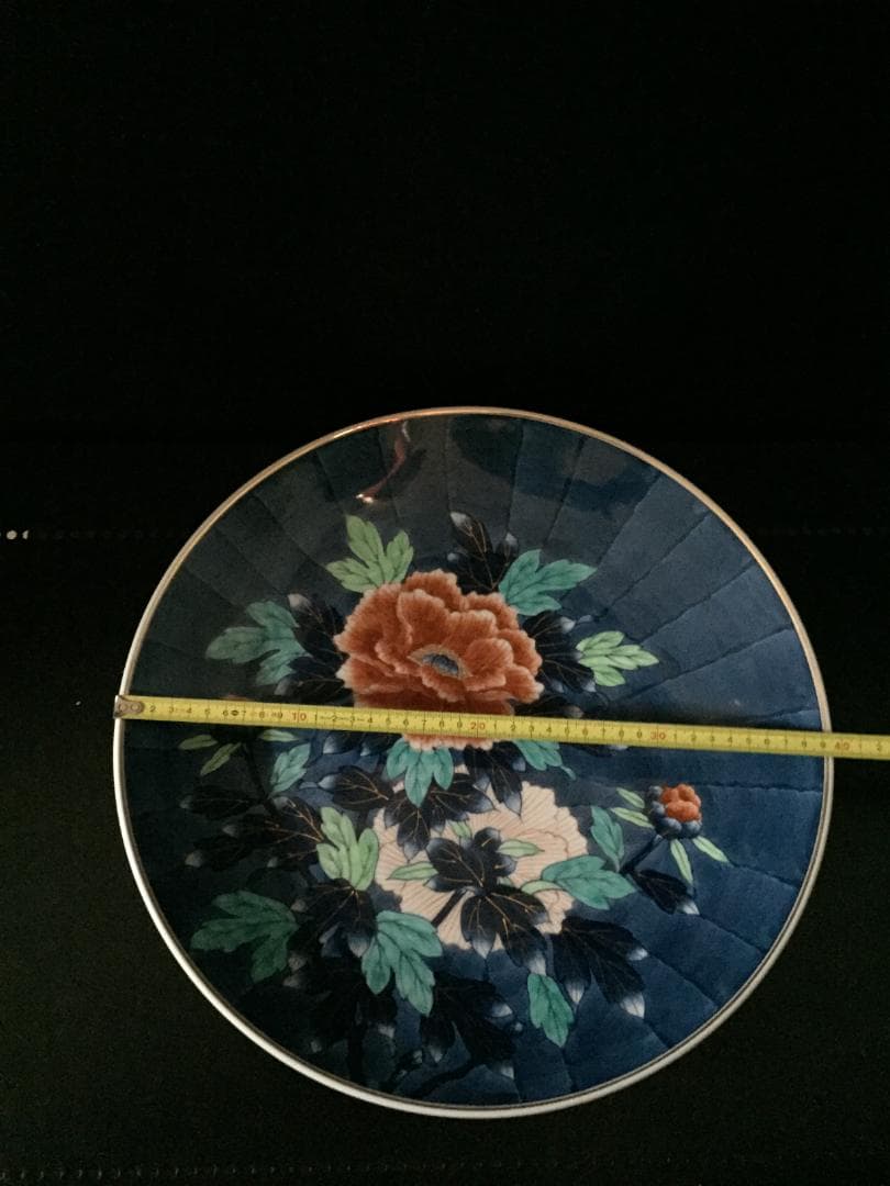 昭和レトロ　大皿　飾り皿　新品未使用　年代物